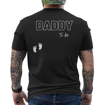 New DadDaddy To Be T-Shirt mit Rückendruck - Geschenkecke