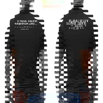 New Driver 2025 N Boys Male Driver License N Driver Men's T-shirt Back Print - Seseable