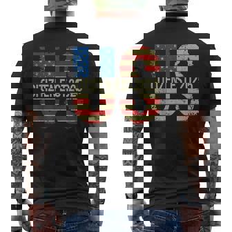 New Us Citizen Est 2025 American Immigrant Citizenship Men's T-shirt Back Print - Seseable
