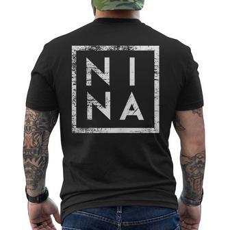 Nina Minimalism T-Shirt mit Rückendruck - Geschenkecke