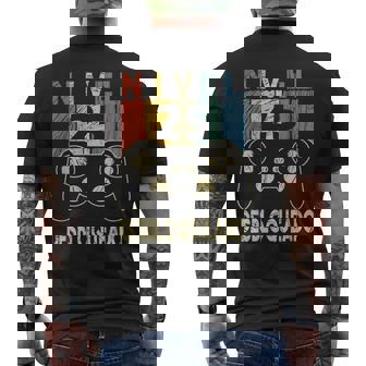 Nivel 25 Unblocked Gamer 25 Years Cumpleaños Camiseta Hombre Estampado Espalda - Regaloses