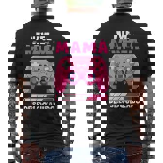 Nivel Mamá Desbloqueado Mamá Primeriza Gamer Día De La Madre Camiseta Hombre Estampado Espalda - Regaloses