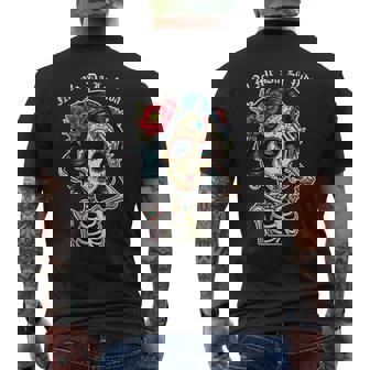 No Me Da Laida Divertido Esqueleto Divertida Camiseta Hombre Estampado Espalda - Regaloses