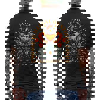 No One Is Illegal On Stolen Land We Walk On Native Land Men's T-shirt Back Print | Mazezy