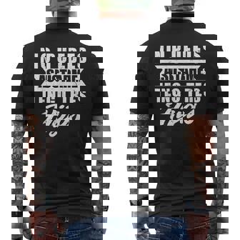 No Puedes Asustarme Tengo Tres Hijas Divertido Papá Padre Camiseta Hombre Estampado Espalda - Regaloses