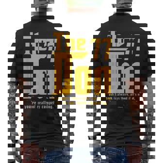 No Trash-Talk No Real Competition Luka The Don Men's T-shirt Back Print - Monsterry