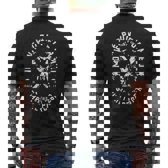 No Weapon Formed Shall Prosper Day Forty One Against Me Men's T-shirt Back Print | Seseable CA
