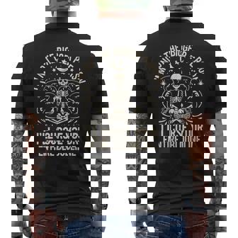 Im Not The Bigger Person I'll Curse Your Entire Bloodline Men's T-shirt Back Print - Monsterry