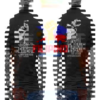 I Am Not A Filipino For Nothing Du30 Duterte Supporter Men's T-shirt Back Print | Mazezy