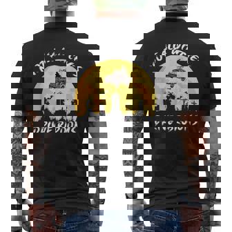 Not All Witches Drive Brooms Some Use 4 Wheel Drive Men's Back Print T-Shirt - Monsterry