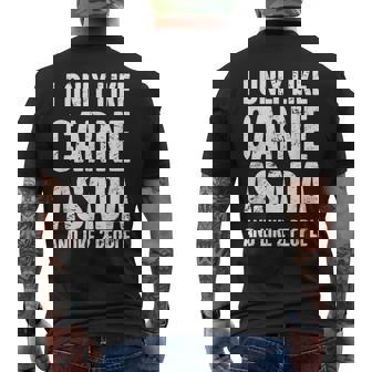Nourriture Mexicaine Steak & Cute Carne Asada T-shirt imprimé au dos - Cadeauxyz