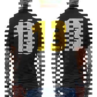 Numéro 13 Jersey Apparel Pour Fan De Sport 13E Anniversaire T-shirt imprimé au dos - Cadeauxyz