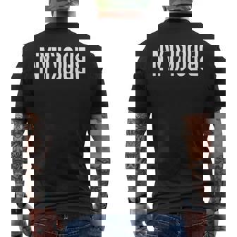 Ny Brooklyn Creative Flip For New York Fans Men's T-shirt Back Print | Seseable CA