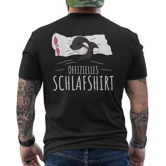 Official Orca Whale Sword Whale Killer Whale T-Shirt mit Rückendruck - Geschenkecke