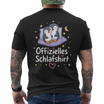 Official Penguin Pyjamas Penguin Short Sleeve T-Shirt mit Rückendruck - Geschenkecke