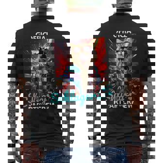 Official Schlager Party Crew T-Shirt mit Rückendruck - Geschenkecke