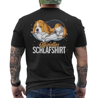 Official Sleep Beagle T-Shirt mit Rückendruck - Geschenkecke