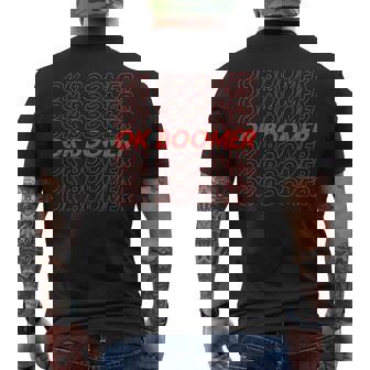 Ok Boomer Trendingiral Gen Z Joke Meme Lover T-shirt imprimé au dos - Cadeauxyz