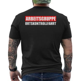 Okf Work Group Ortkontrofahrt North Germanillage T-Shirt mit Rückendruck - Geschenkecke