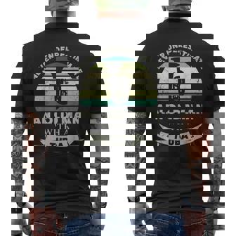 Old Man With A Tuba Music Dad Regalo Camiseta Hombre Estampado Espalda - Regaloses