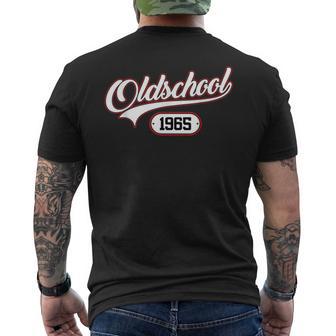 Oldschool 1965Intage Birthday T-Shirt mit Rückendruck - Geschenkecke