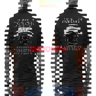 Omae Wa Mou Shindeiru I Cute Kawaii Neko Anime Cat Men's Back Print T-Shirt - Monsterry