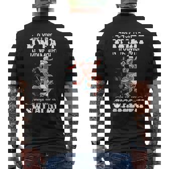 Once You Put My Meat In Your Mouth Bbq Grilling Men's T-shirt Back Print - Thegiftio