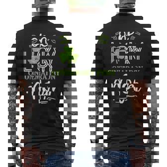 One Lucky Connemara Pony Horse Mom Irish Horseback Riding Men's Back Print T-Shirt - Monsterry