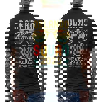 Orlando 2025Acation Squad Florida Family Matchingintage Camiseta Hombre Estampado Espalda - Regaloses