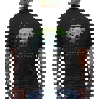 Ours Dans La Forêt Sauve La Terre Et L'environnement Protection De La Nature T-shirt imprimé au dos - Cadeauxyz