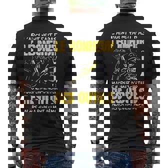 Outils Bricolage Message Humour Bricoleur T-shirt imprimé au dos - Cadeauxyz