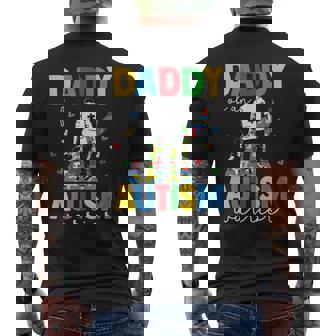 Papá De Un Guerrero Del Autismo Autistas Autista Autismo Camiseta Hombre Estampado Espalda - Regaloses