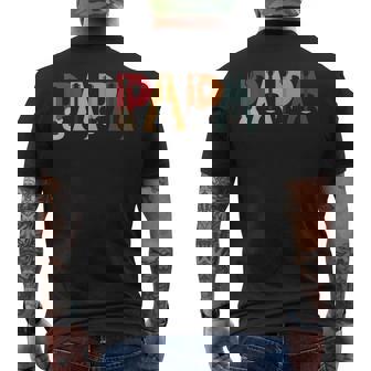 Papa Guitar Idea De Regalo Del Día Del Padre Para Papá Guitarra Camiseta Hombre Estampado Espalda - Regaloses