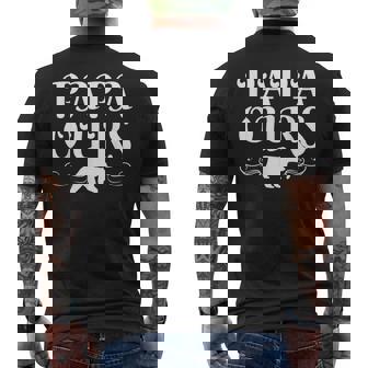 Papa Ours Animal Fête Des Pères Famille Homme Cadeau T-shirt imprimé au dos - Cadeauxyz