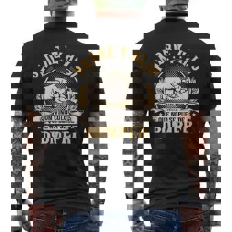 Papá Regalo Del Día Del Padre Divertido Padre E Hijo Camiseta Hombre Estampado Espalda - Regaloses