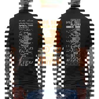 Papa Sono Con Un Auto Nuevo Dia Del Padre Hombre Regalo Camiseta Hombre Estampado Espalda - Regaloses