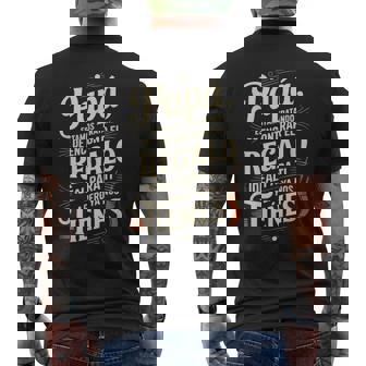 Papá Y Hijo Hombre Divertida Día Del Padre Idea Regalo Hija Camiseta Hombre Estampado Espalda - Regaloses