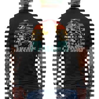 Papasaurus Rex T Rex Dinosaurio Papa Saurus Diseño De Camiseta Hombre Estampado Espalda - Regaloses