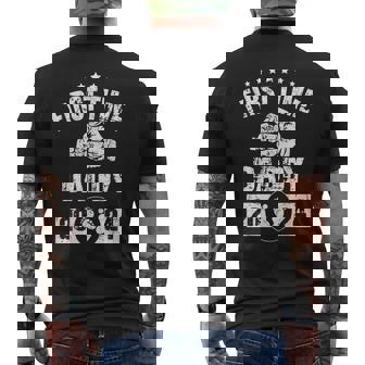 Papi Por Primeraez 2024 Primer Día Del Padre 2024 Para El Nuevo Papá Camiseta Hombre Estampado Espalda - Regaloses