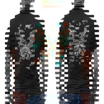 Papillon Signe De Paix Retro 70S 80S Costume Hippie Cadeau T-shirt imprimé au dos - Cadeauxyz