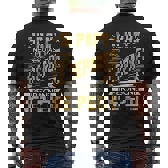 Papy Bricoleur Humour Cadeaux Grand-Père Bricolage Papou T-shirt imprimé au dos - Cadeauxyz