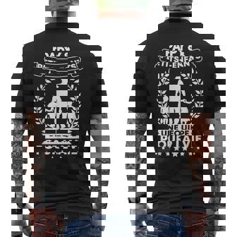 Papy Et Petits-Enfants Look De Partenaire Cadeau T-shirt imprimé au dos - Cadeauxyz