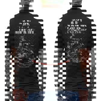 Papy Motard Homme Mythe Légende Idée-Cadeau Moto Futur Papy T-shirt imprimé au dos - Cadeauxyz