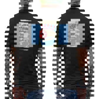 Para-Diddles Cereal With Free Drum Key Men's Back Print T-Shirt - Monsterry
