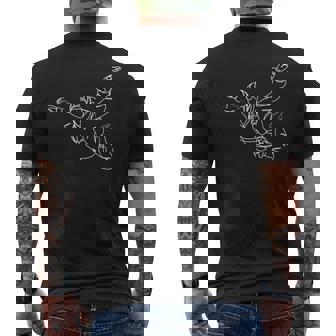 Paracaidista Deportes Extremo Paracaidismo Camiseta Hombre Estampado Espalda - Regaloses