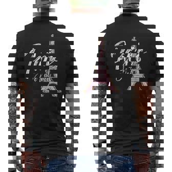 Paris I Love You France Tour Eiffel Mignon Souvenir Français T-shirt imprimé au dos - Cadeauxyz
