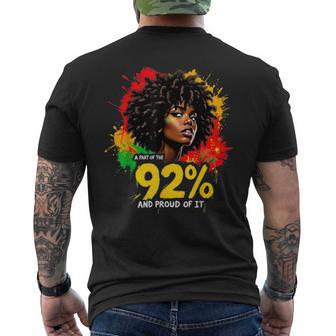 A Part Of The 92 And Proud Of It Quote Men's T-shirt Back Print - Thegiftio UK