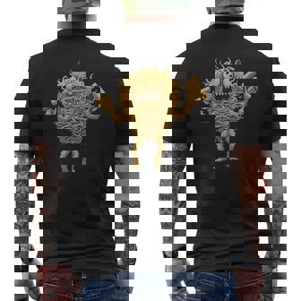 Pastafarian Pastafari Espaguetis Monstruo Camiseta Hombre Estampado Espalda - Regaloses