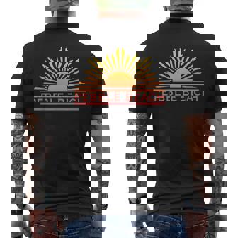 Pebble Beach Souvenir California Sun T-shirt imprimé au dos - Cadeauxyz