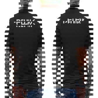 Péché En Russie Avec Inscription Greshnik T-shirt imprimé au dos - Cadeauxyz